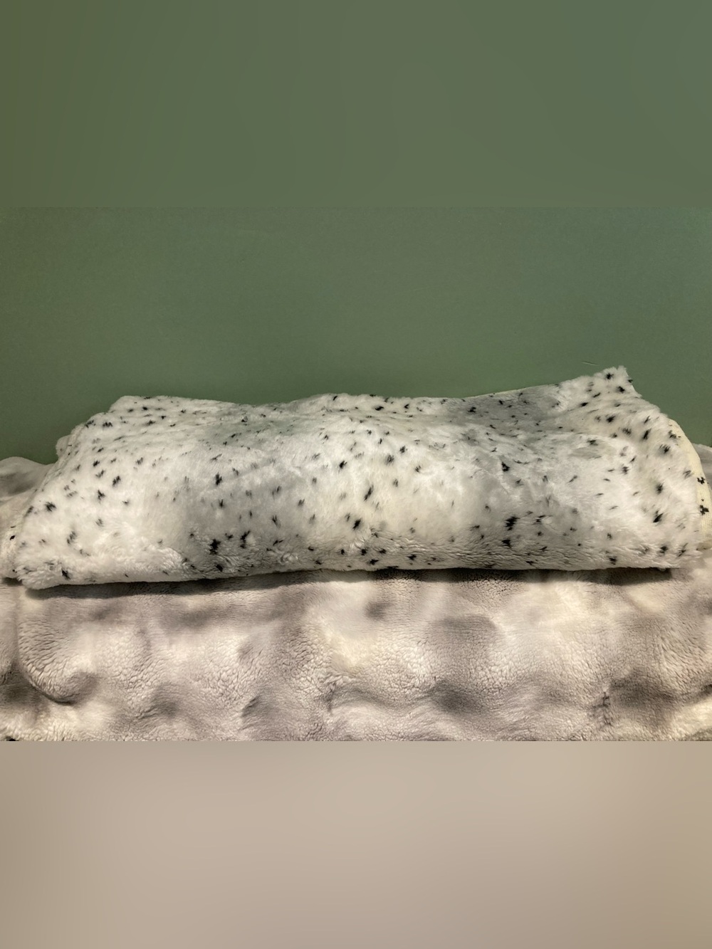 Spotted Faux Fur Fabric